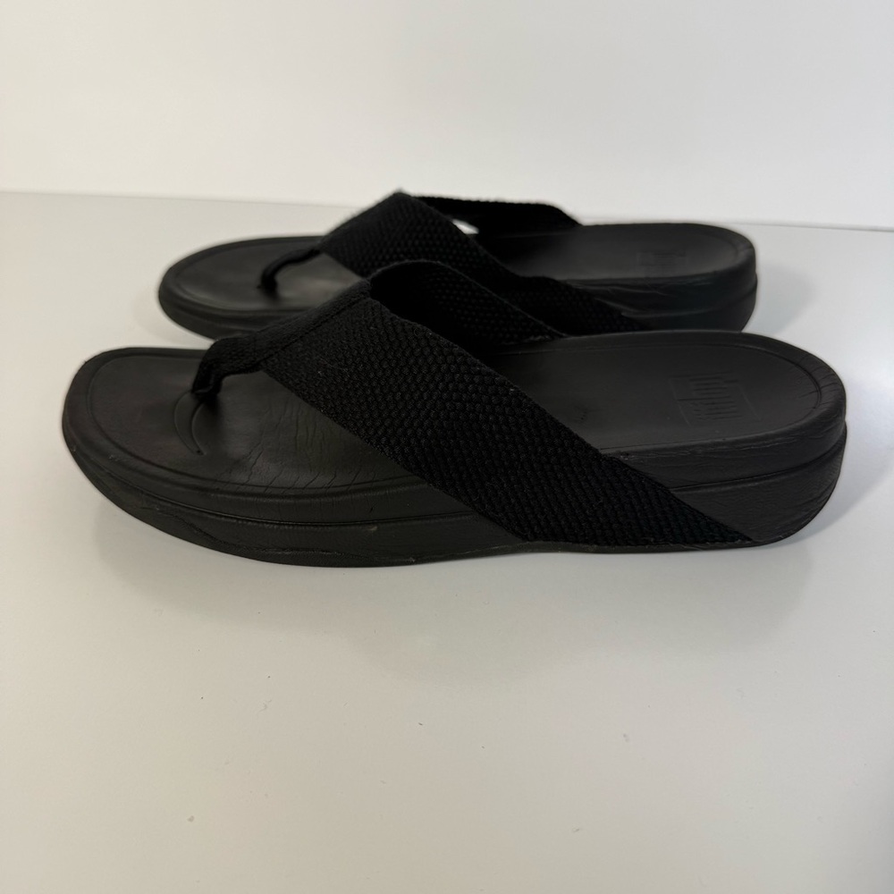 Fitflop Black Women's Thong Sandals - Picture 2 of 7